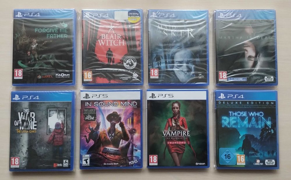 Диск Blair Witch PS4/PS5 Новий