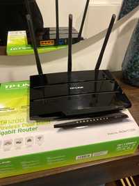 Router TP-Link AC1200 Dual-Band Wi-Fi (3 antenas)
