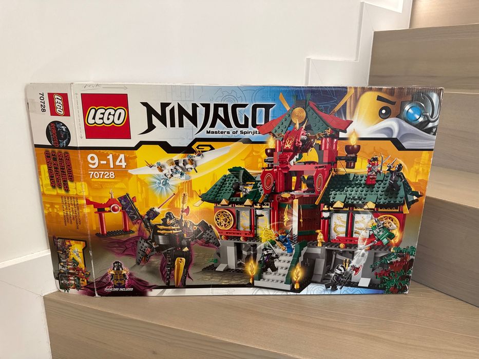 Aktualne! UNIKAT LEGO Ninjago 70728 Bitwa o Ninjago KOMPLET