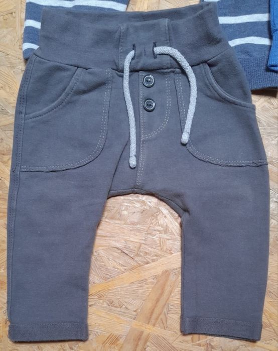 4 x spodnie chłopięce 3-6 mcy 68cm