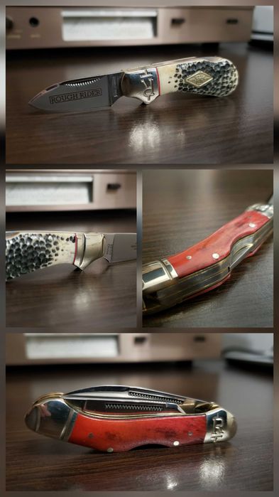 Rough Rider Black Cherry Bone Canoe та Rough Rider Buckshot Bone Cub