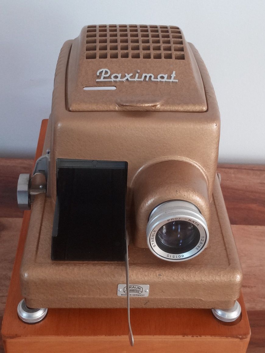 Vintage Braun Paximat rzutnik slajdów