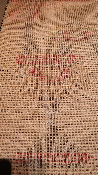 Tapete Vintage Tecido Galo Pendurado na Parede Corações de Portugal