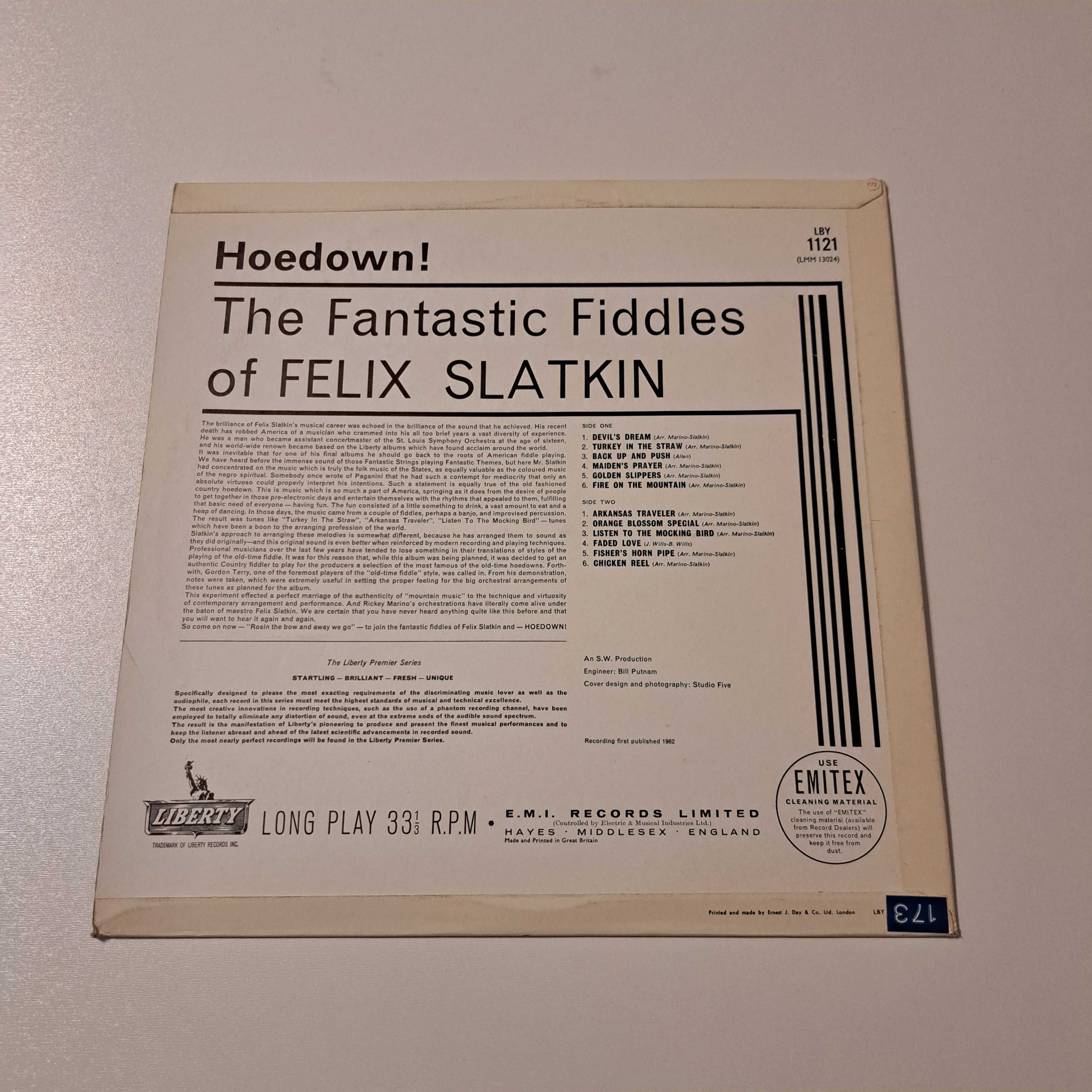 Płyta winylowa  Felix Slatkin  The Fantastic Fiddles Of