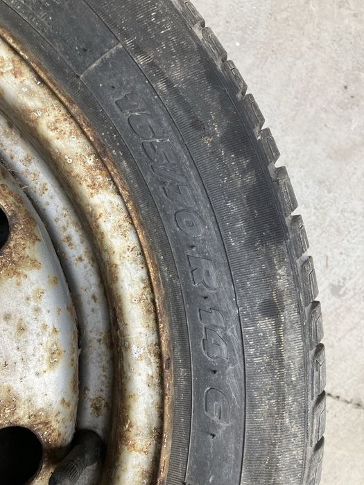 Renault Kangoo - koło zapasowe 165/70 R14C