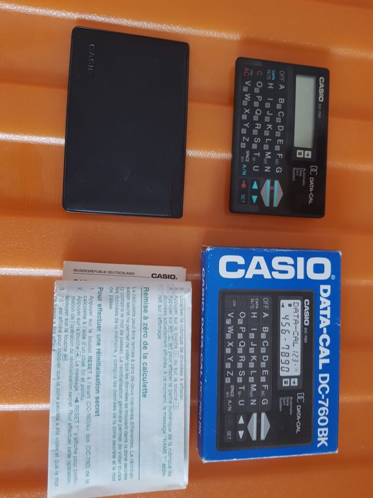 Calculadora Casio Data Cal DC 760 BK