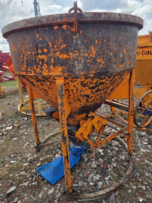 Pojemnik zbiornik Lej betonu Niemiecki Eichinger 1016H 1000L rękaw N40