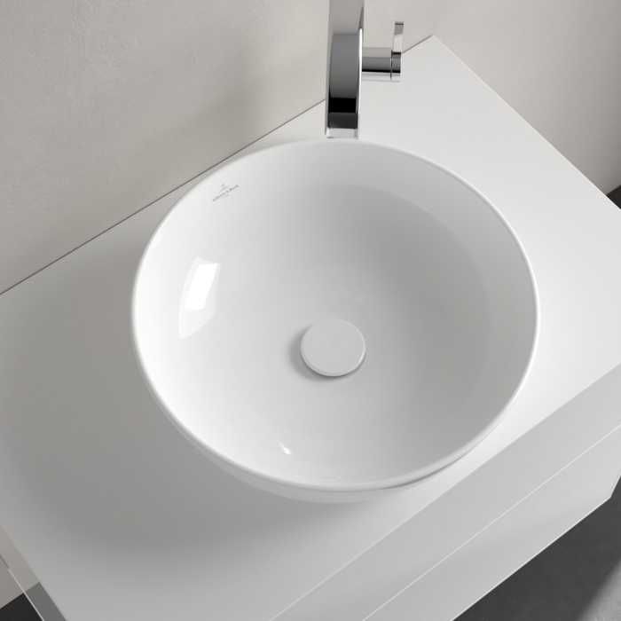Villeroy&Boch Artis Umywalka Nablatowa okrągła CeramicPlus 417943R1