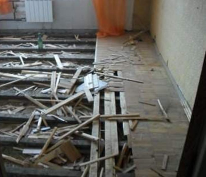 Проводимо демонтажні роботи