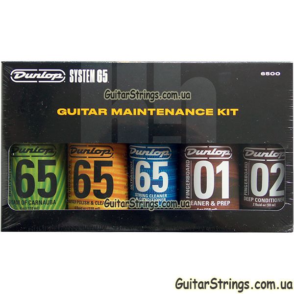 Подарочный набор по уходу за гитарой Dunlop 6500 System 65 Guitar Kit