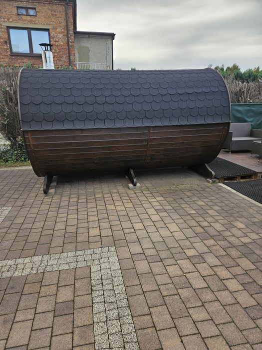 Sauna beczka 3.5 metra
