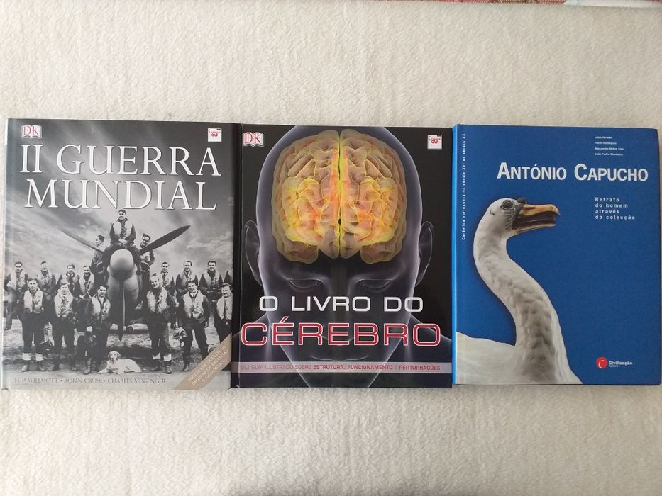 Livros* 2° Guerra Mundial* Livro Do Cérebro* António Capucho.