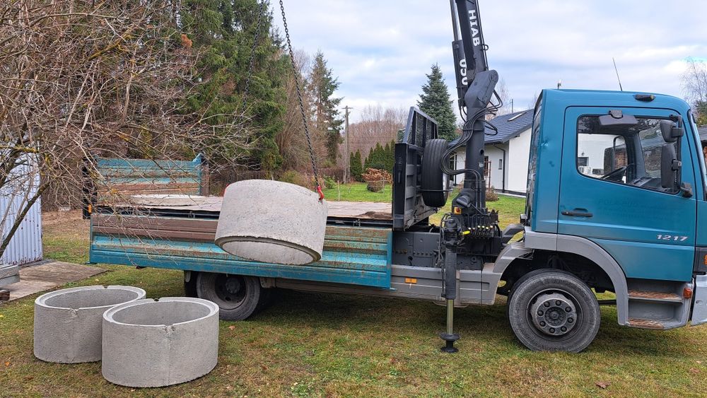 Ziemia przesiewana, drenaż,transport hds, szambo Łazy