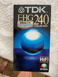 NOWA kaseta wideo TDK E-HG 240 - HIFI performance guaranteed