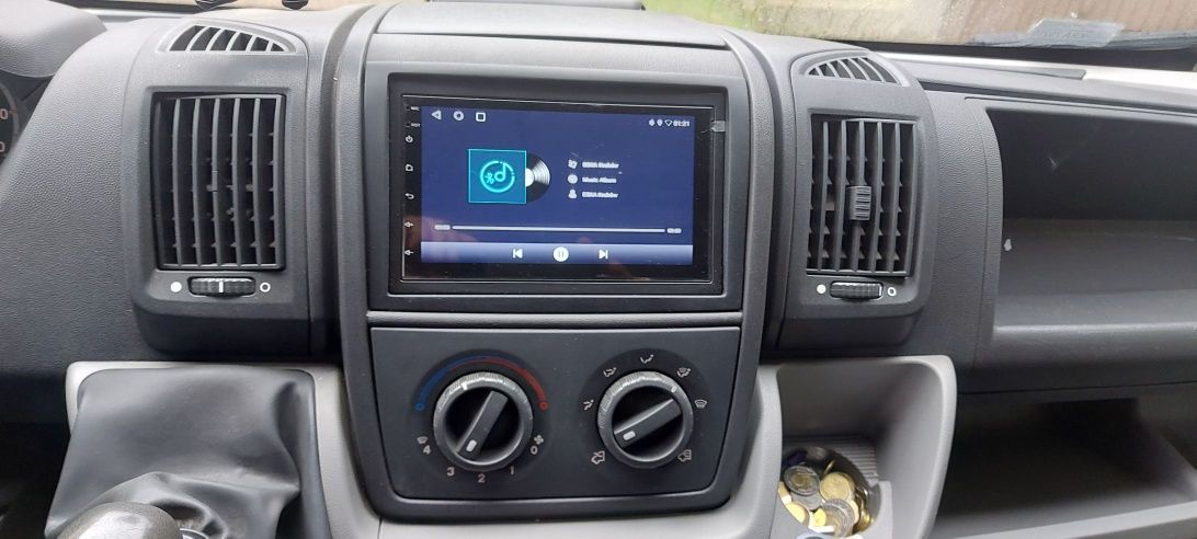 Radio Android 12  GPS WiFi CarPlay kamera Jumper Ducato Boxer