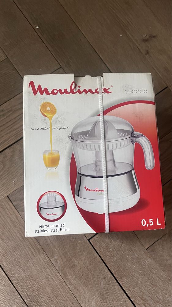 Wyciskarka do cytrusów Moulinex PC400C31 – nowa, nieużywana