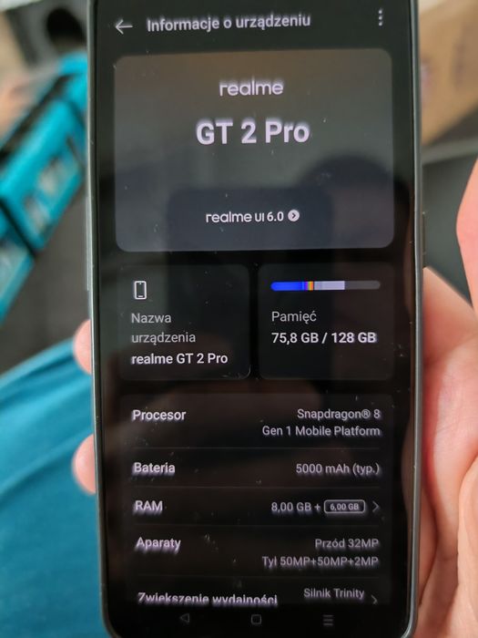 Realme gt 2 pro stan bardzo dobry