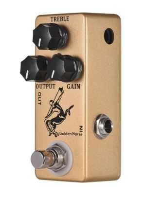 Pedal Overdrive, Golden Horse, Black Rat, Mini Muff (novos)