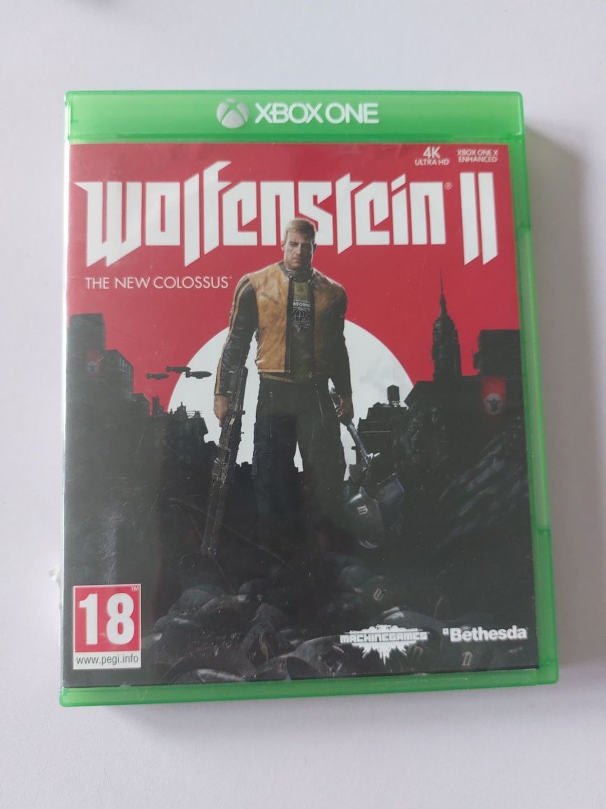 Gra Wolfenstein 2 the new colossus XBOX ONE XONE SERIES X pudełkowa PL