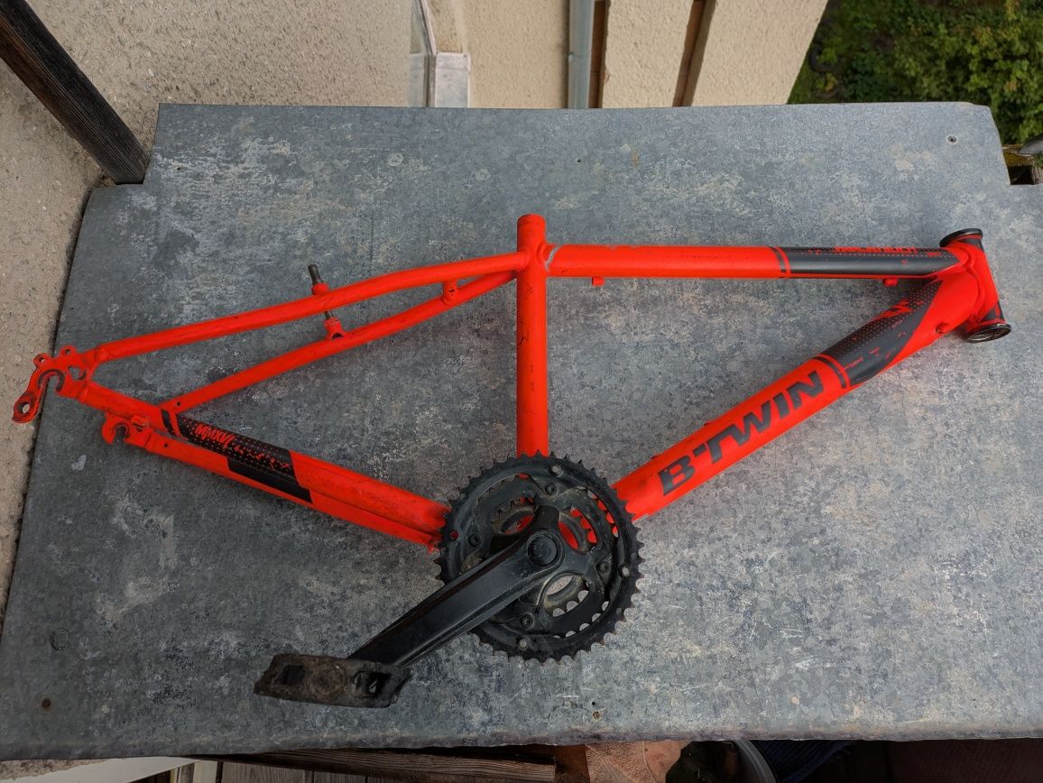 B-Twin BTwin Рама підліткова 34 помаранчева