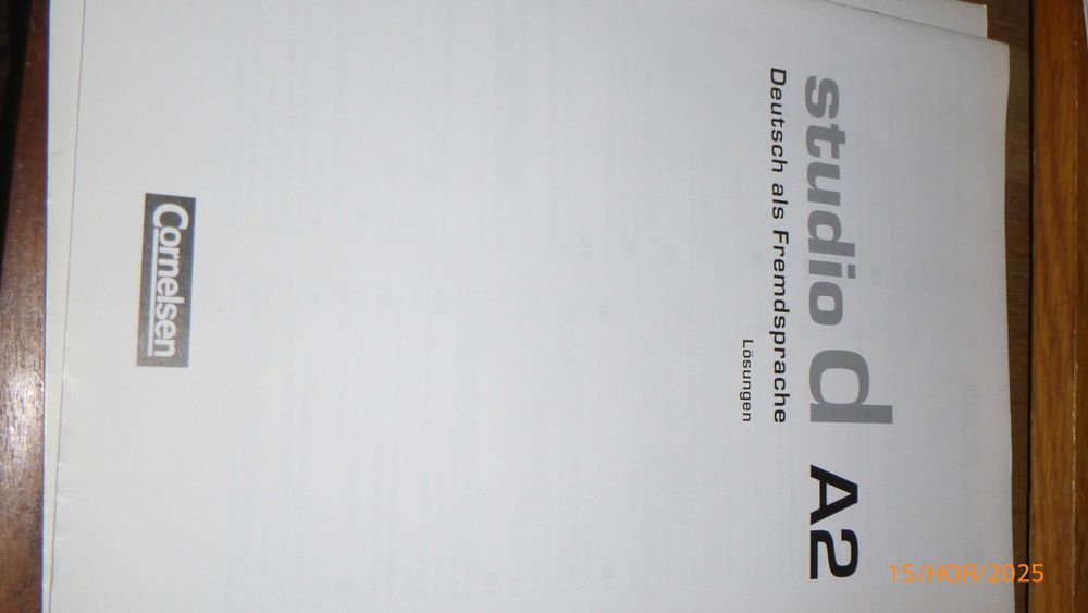 навчальний посібник для вивчення німецької мови studio d A2