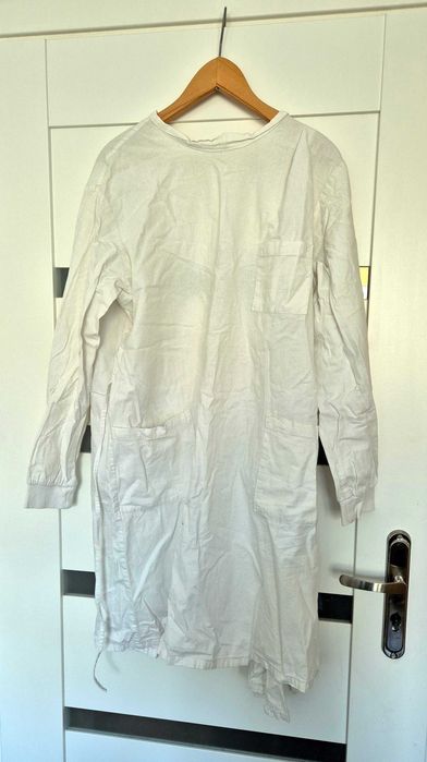 Fartuch anatomiczny prosektoryjny rozm. L + czepek - dwa zestawy