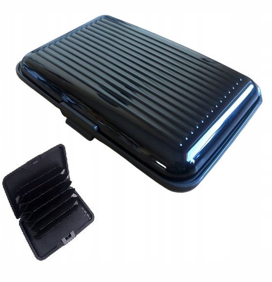 Etui Na Karty Kredytowe Aluminiowe Chroniące Karty