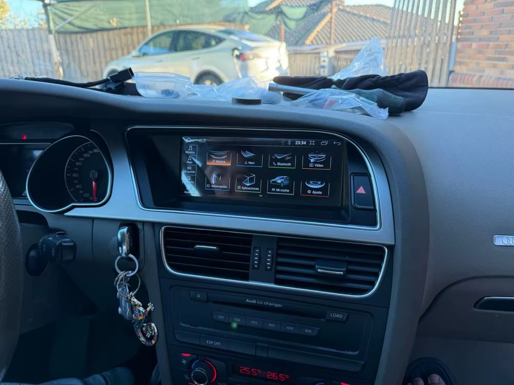 Штатна android магнітола Audi A4 b8 carplay навігація