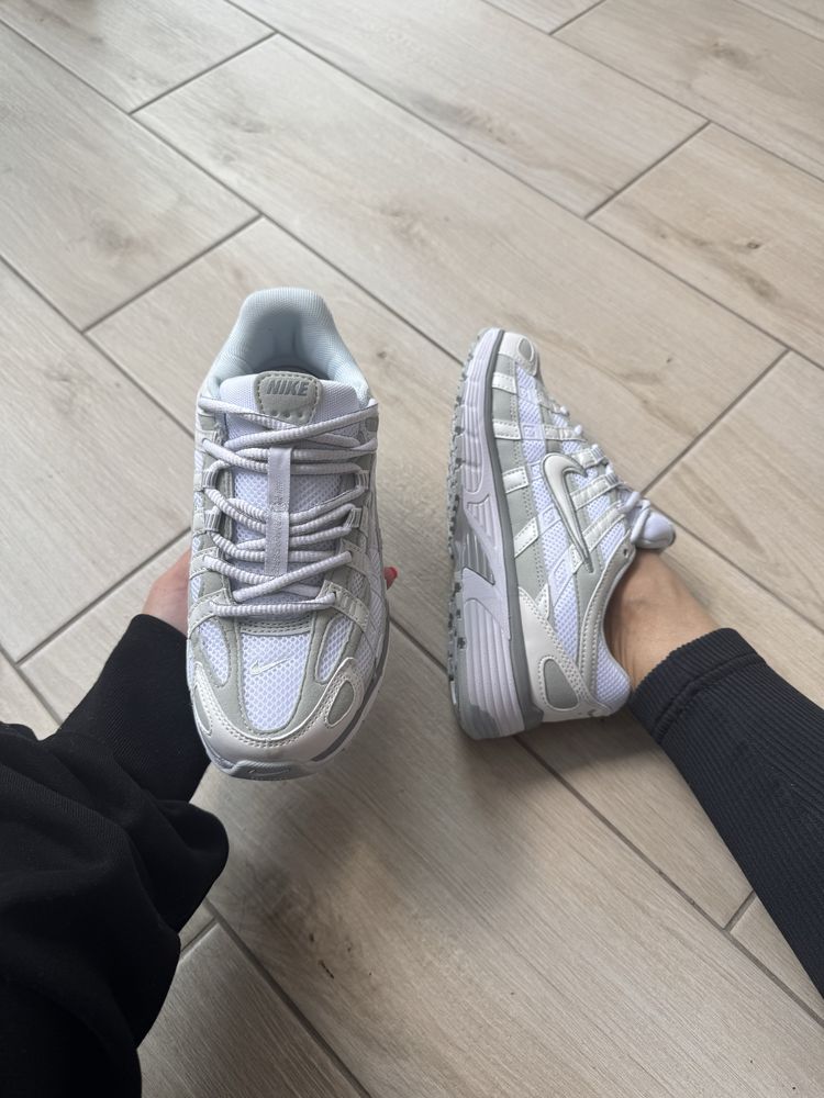 Nike P-6000 White/Light Grey
