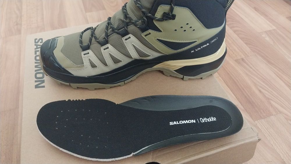 Черевики чоловічі трекінгові Salomon X Ultra 360 mid GTX оригінал