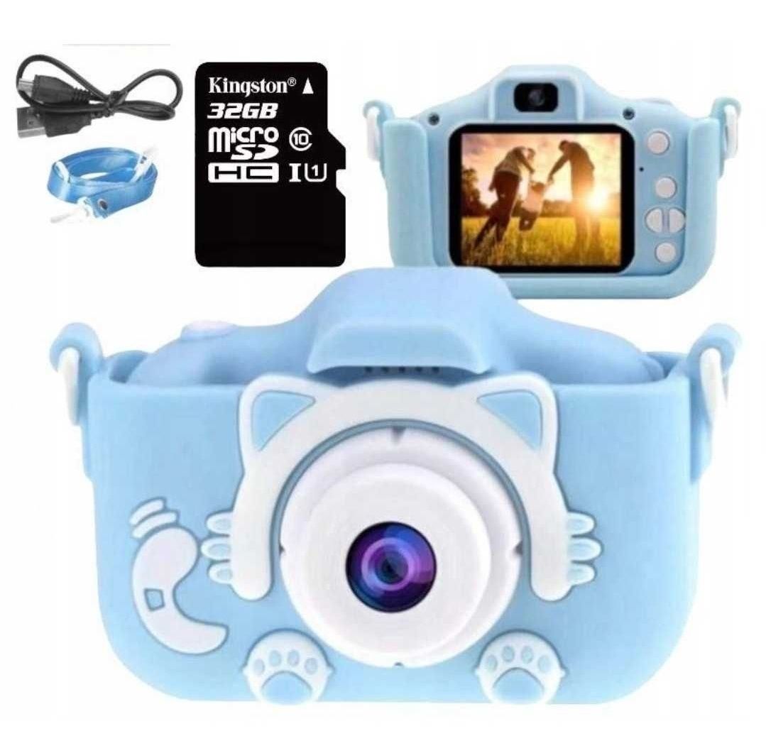 APARAT CYFROWY dla dzieci kamera karta 32 GB