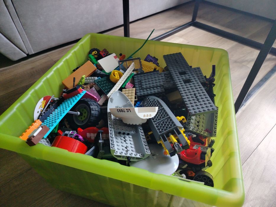 Oryginalne klocki LEGO na wagę 7 kg