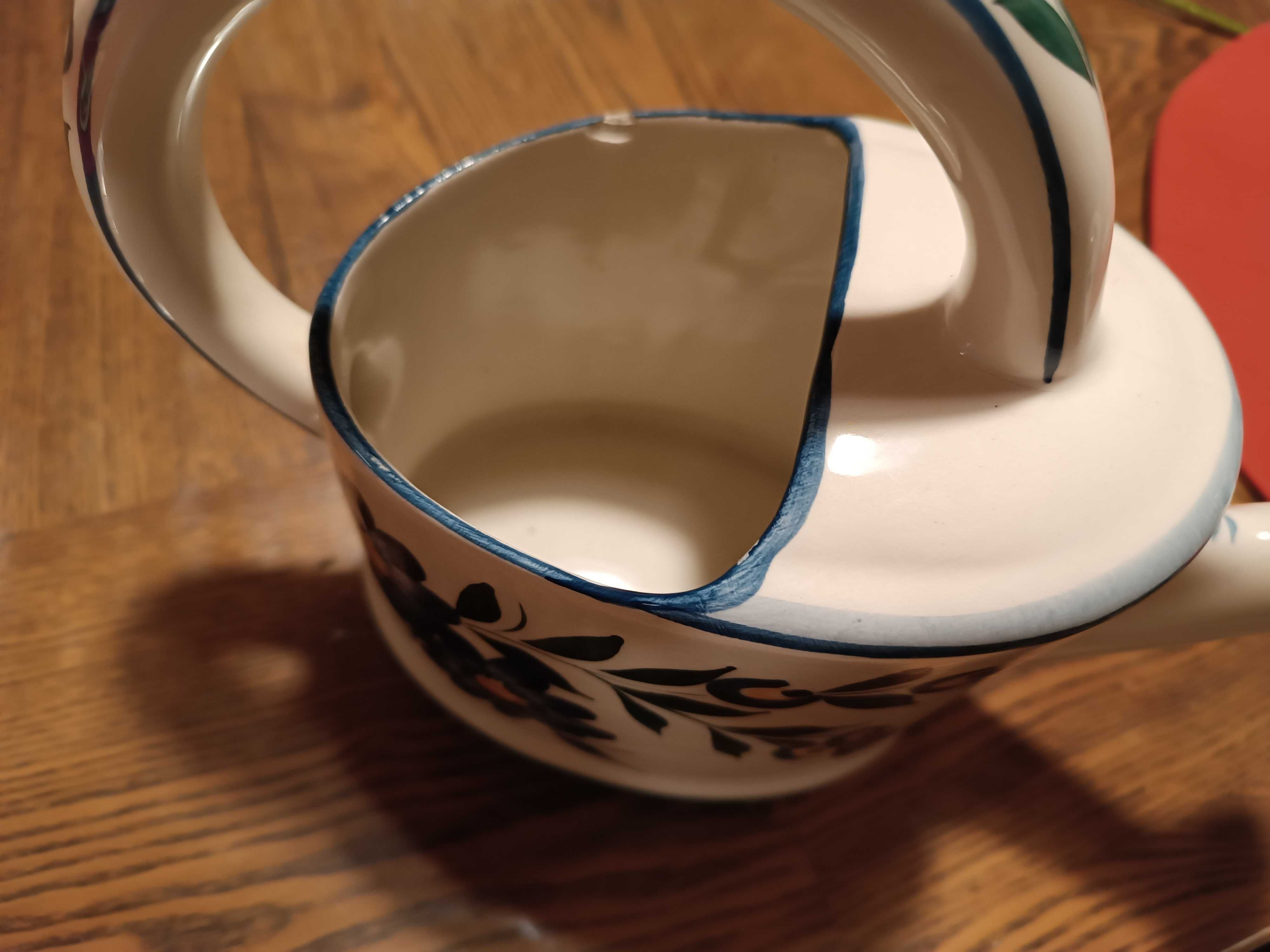 Ceramiczny komplet ozdobny