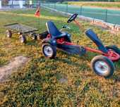 Gokart z przyczepą