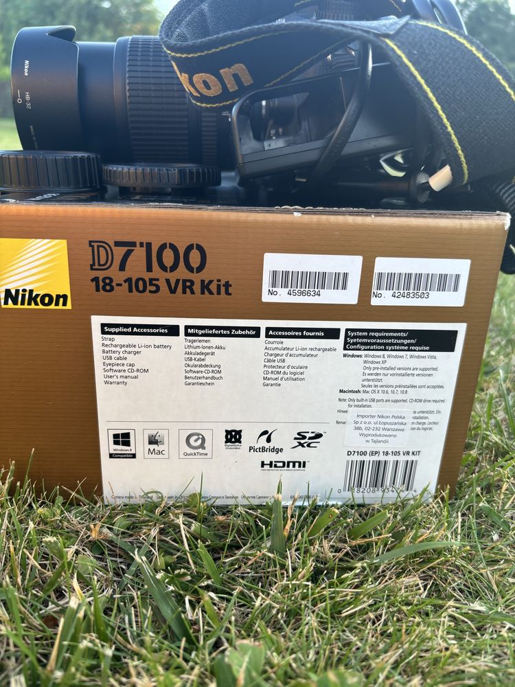 Nikon D7100 aparat