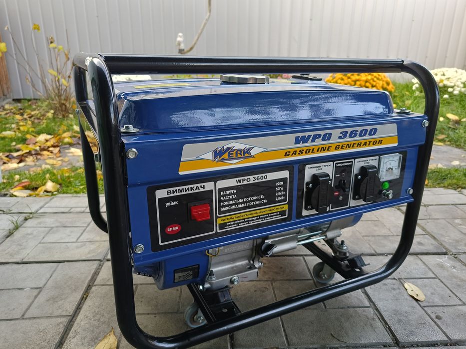 Генератор газ/бензин 2,8кВт