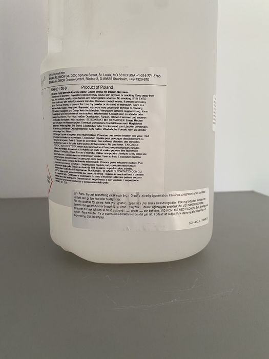 Aceton czda czysty 99,5% 2,5 l