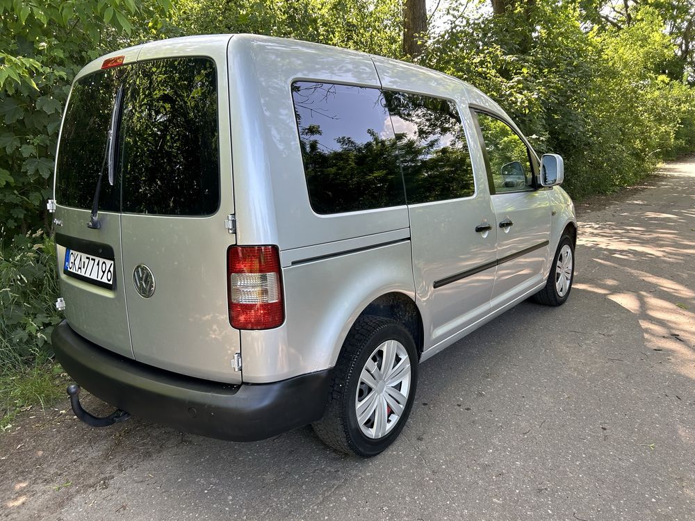 Vw Caddy 1.9 tdi 5 osob klima hak zamiana