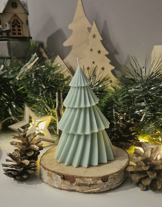 Świeczka dekoracyjna-choinka