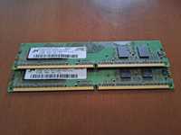 2x 512mb ram ddr2