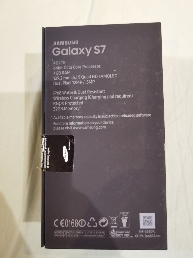 Samsung S7 + carregador + cabo extra