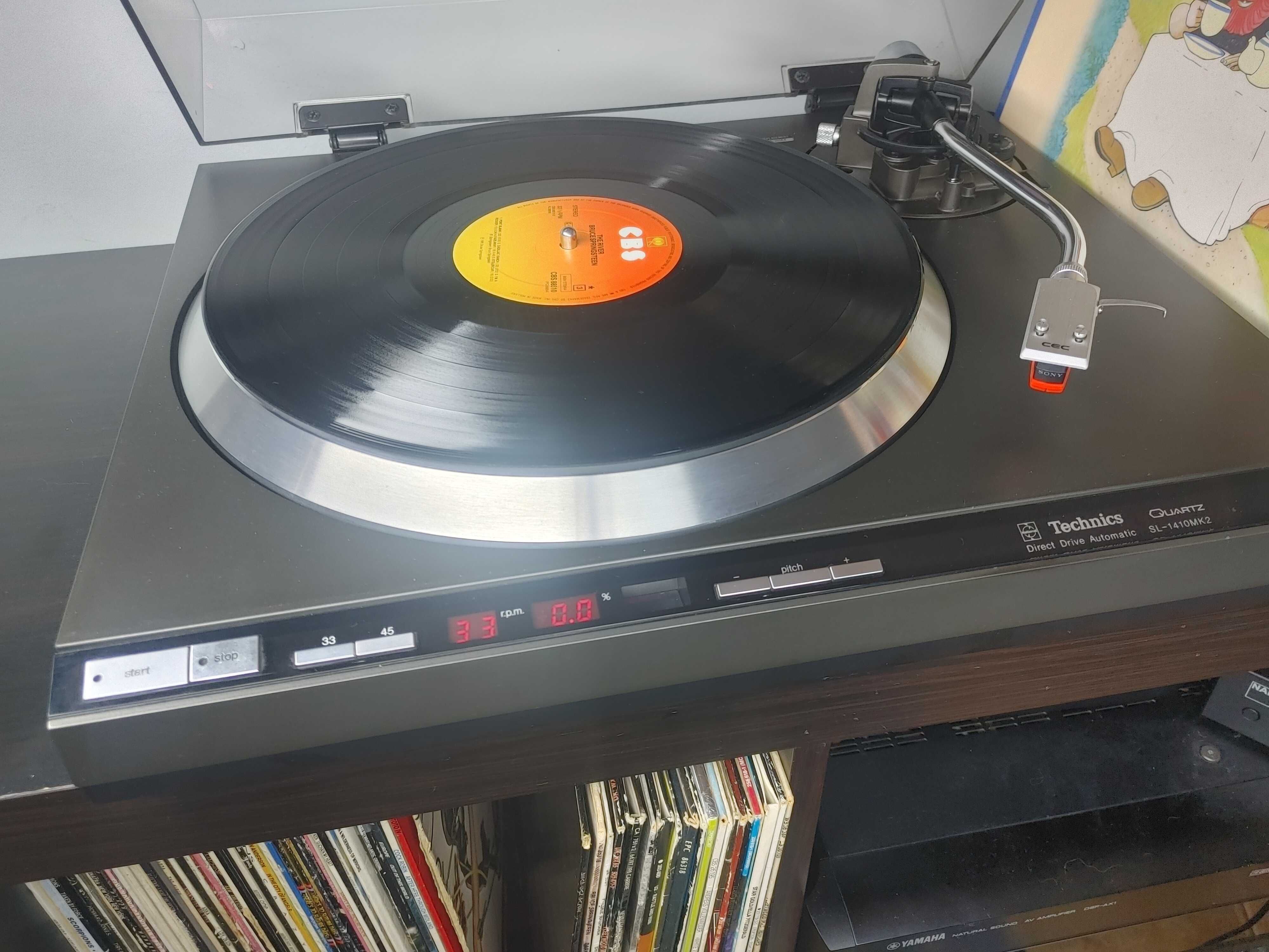 gramofon Technics SL 1410 mk2 Quartz DD ładny