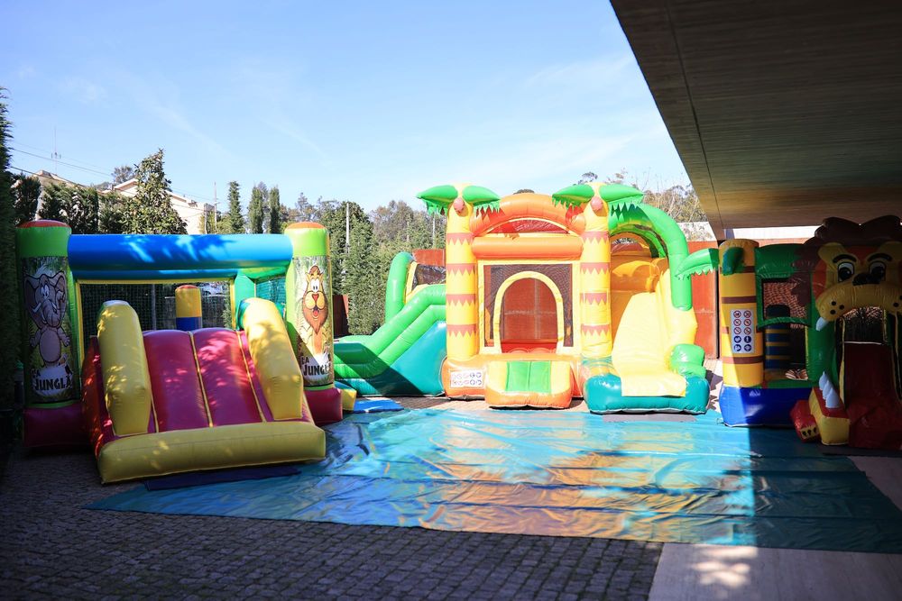 Insuflável lona profissional - usado - venda