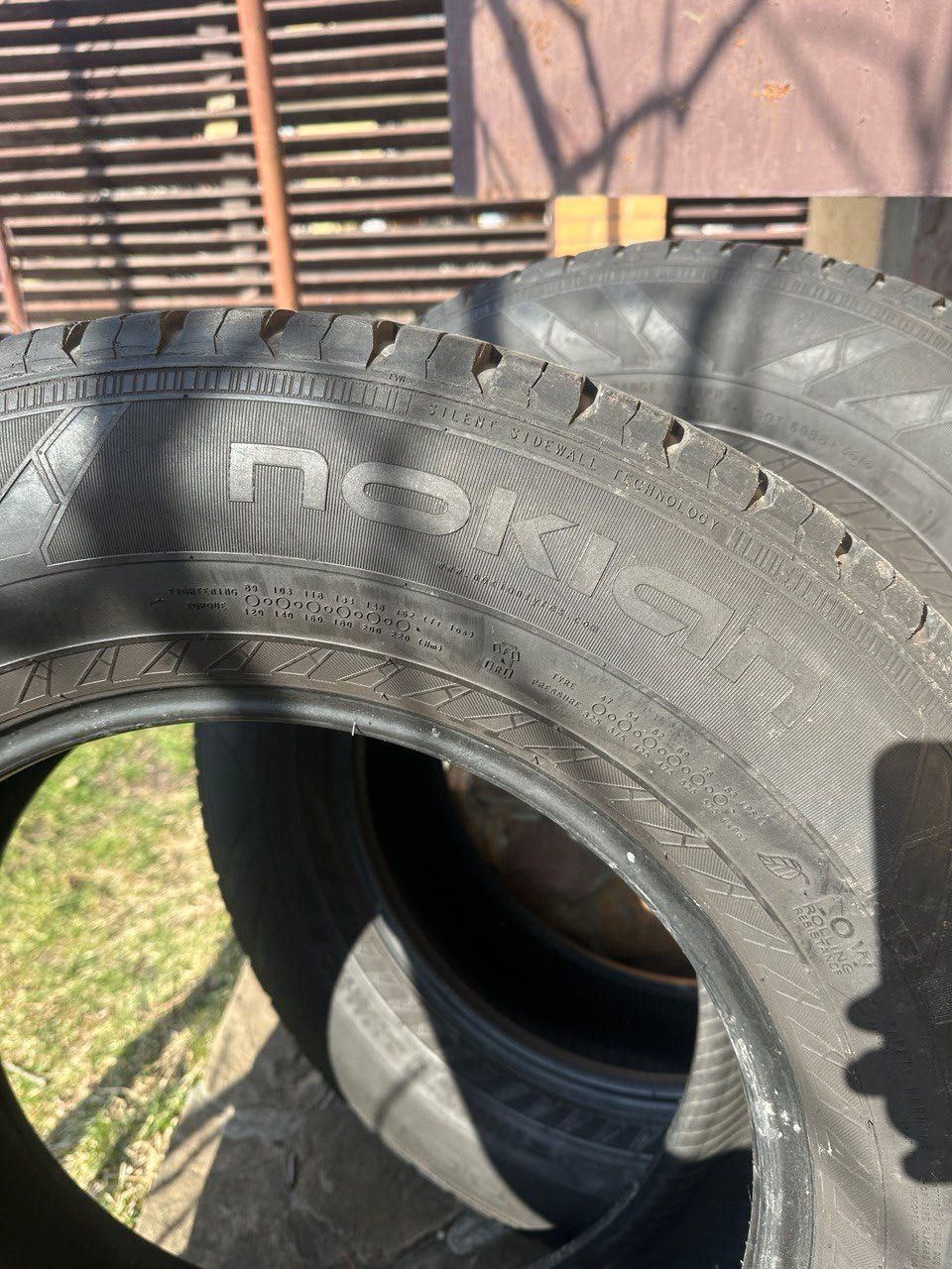 Комплект б\в літніх LT шин(4шт) Nokian  Rotiiva HT 245/70 R17