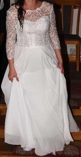 Suknia ślubna z możliwością regulacji rozmiaru