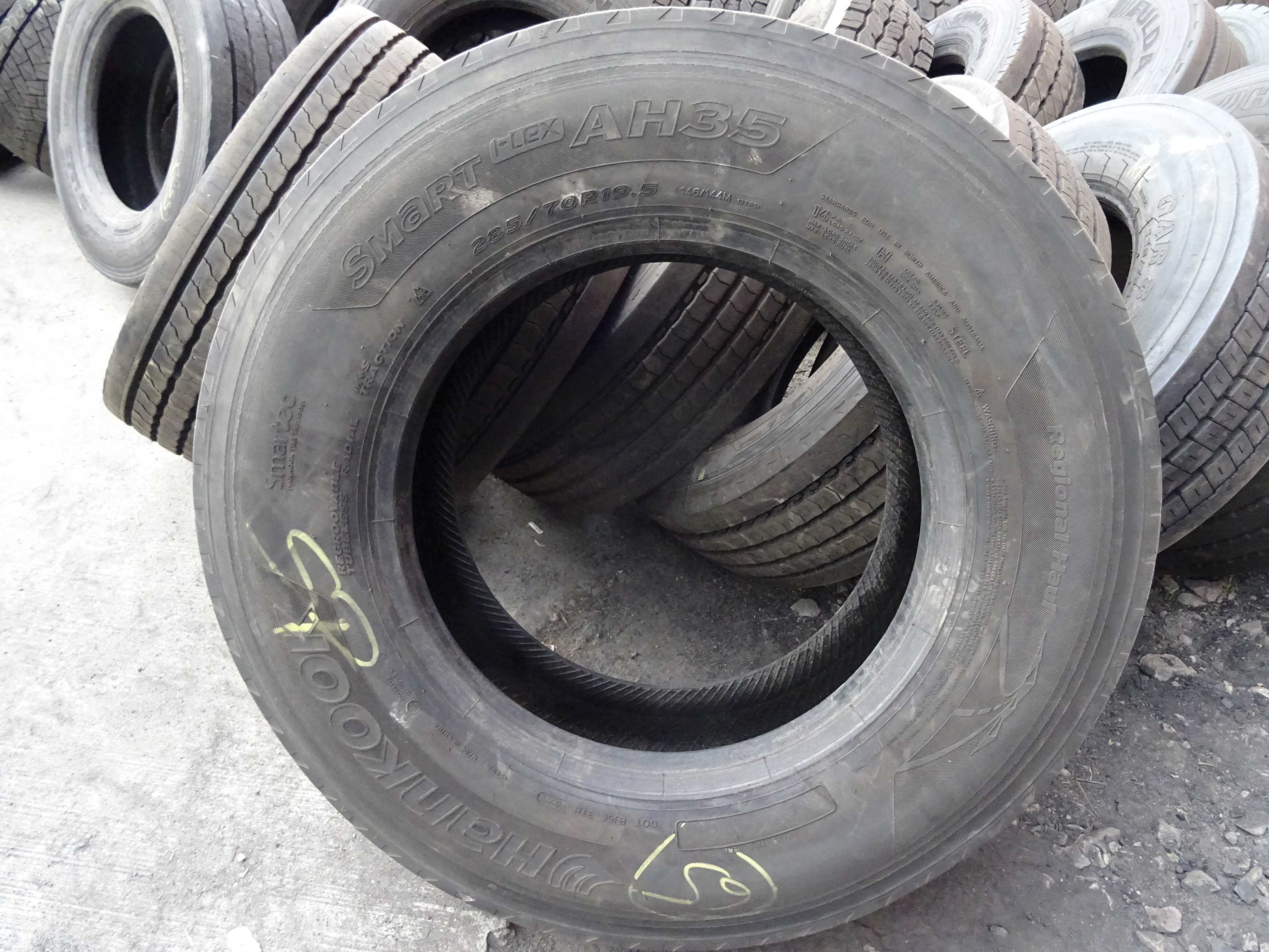 Opona 285/70R19.5 Hankook AH35 (620 netto)