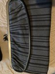 Portfel Model. Kiki Black Pinstripe