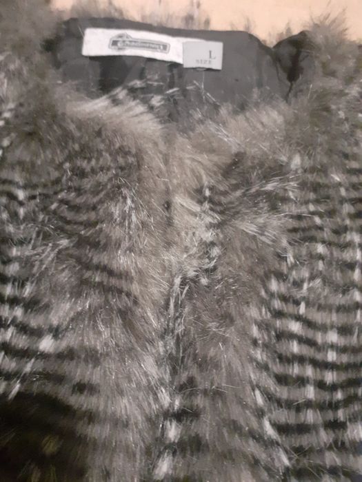 Casaco pele Stradivarius tm L usado 1vez.