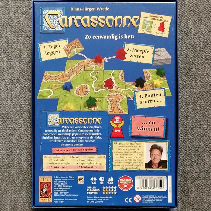 Carcassonne - jogo de tabuleiro