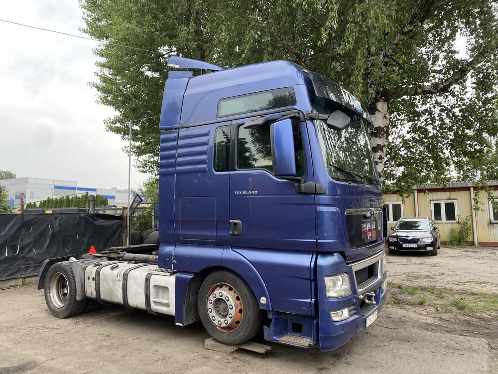 Man TGX 2011 Low deck uszkodziny
